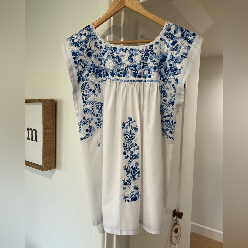 Mi Golondrina Cielo Azul Blouse - Picture 4 of 6